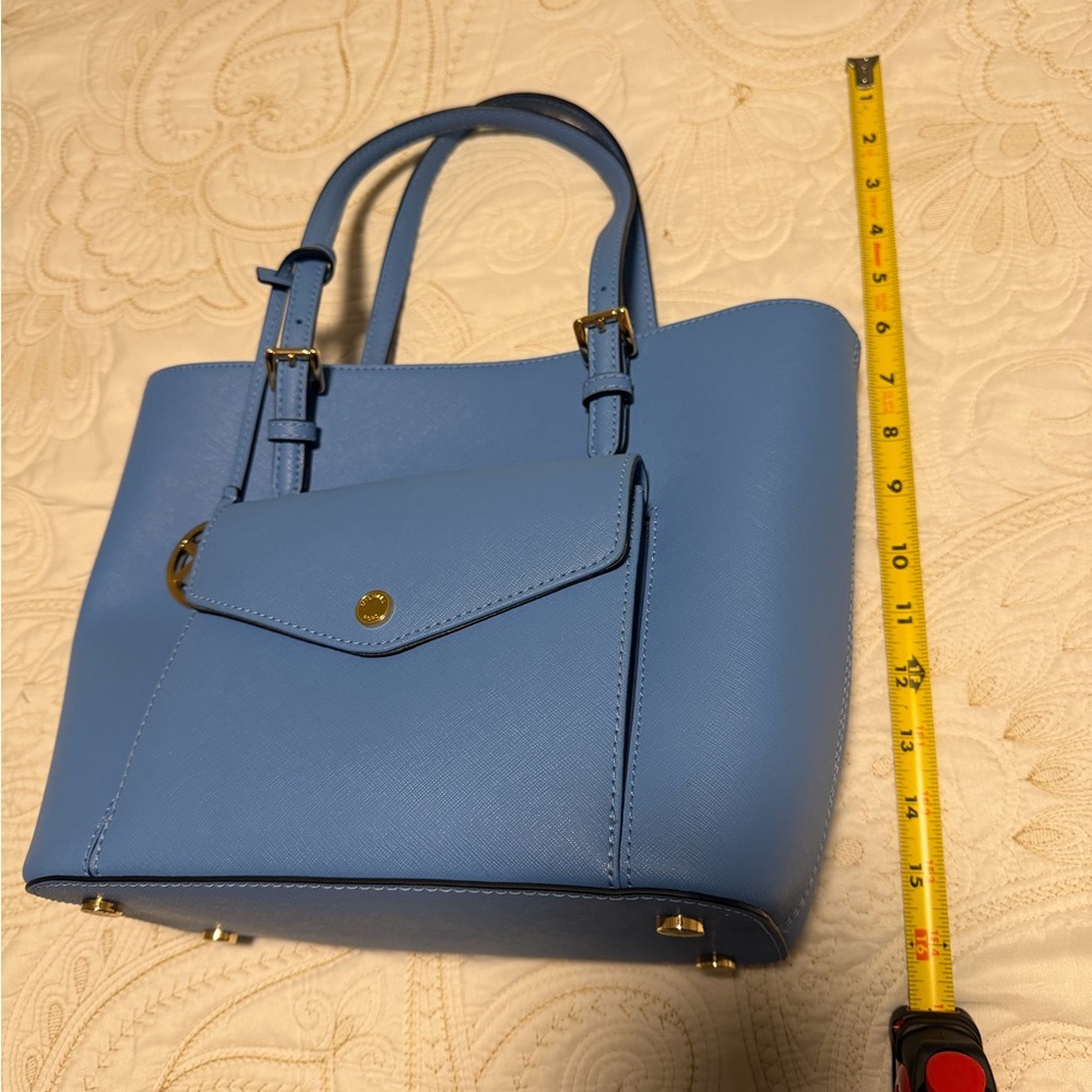 Michael Kors Elegant Blue Handbag